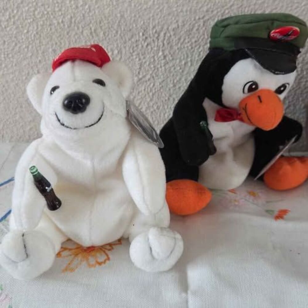 Collectable Coca Cola beanie babies